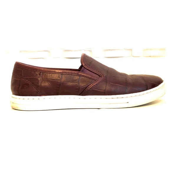 Coach burgundy slip on loafers - parkside - Picture 2 of 6